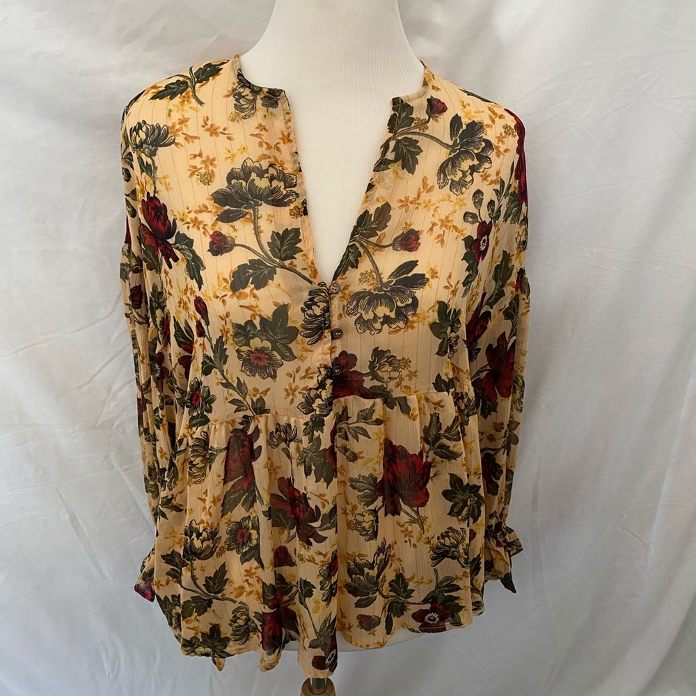 Zara floral top
